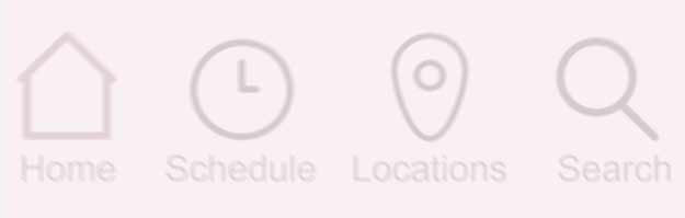 The same low contrast menu, but it appears to be light pink on a very light pink background.