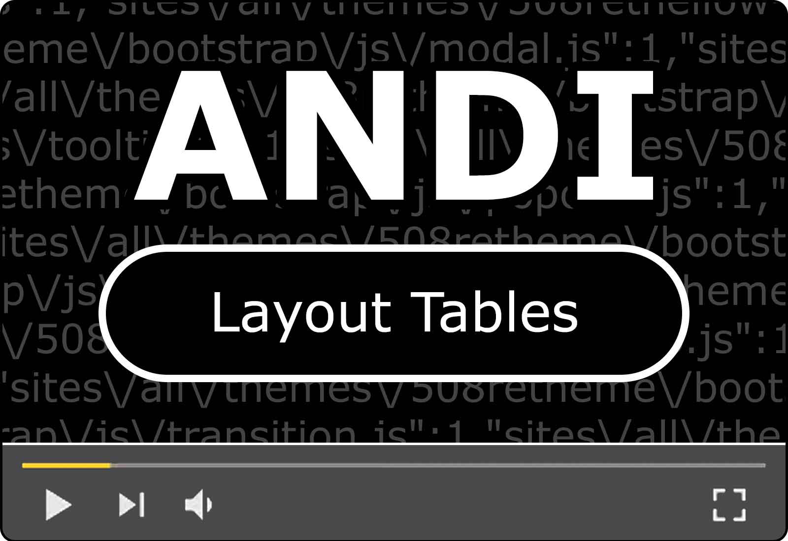 Module 16:Layout Tables