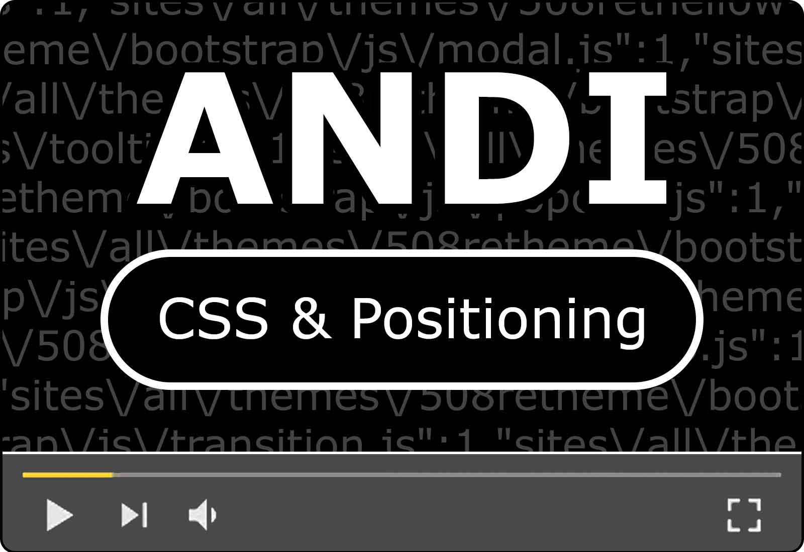 Module 17: CSS Content and Positioning