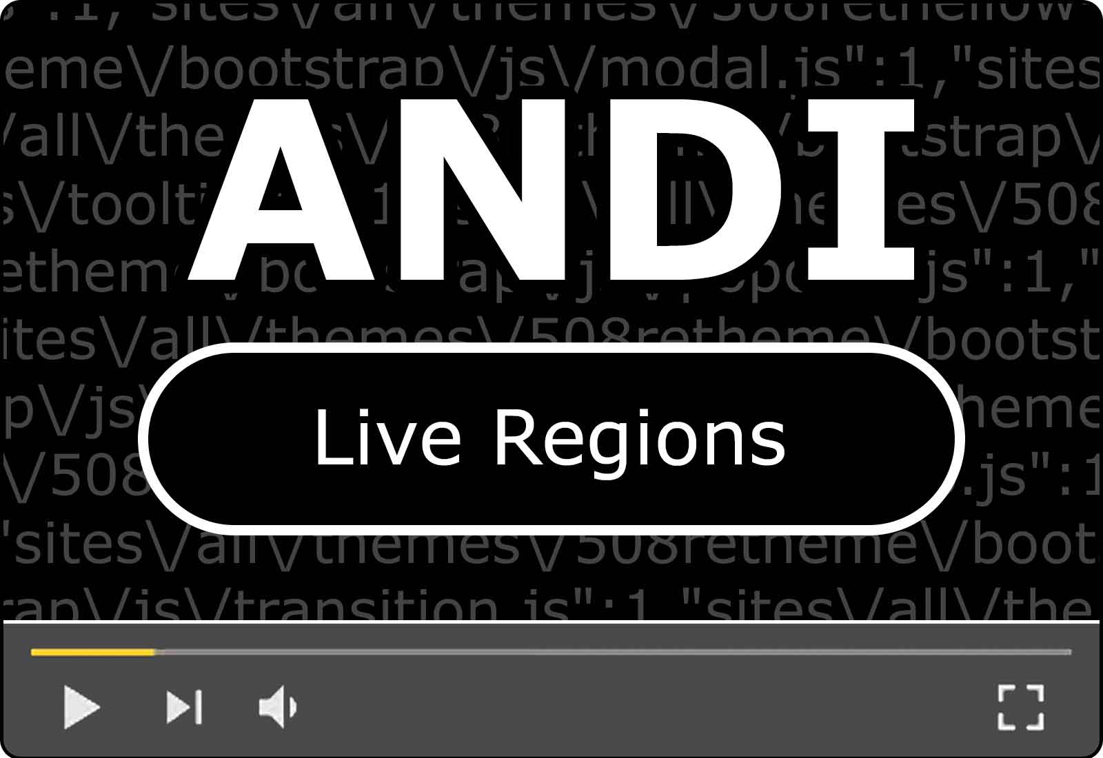 Module 18: Live Regions